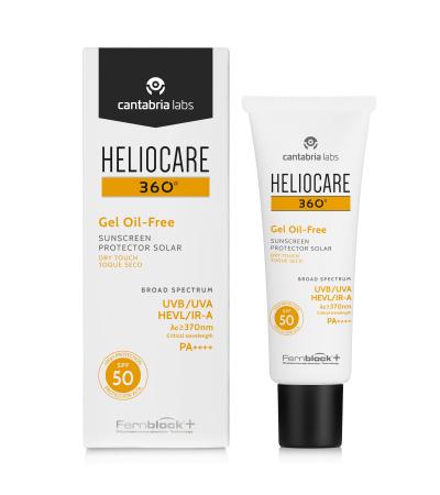 Heliocare 360 Gel Oil Free Spf 50+ Sunblock | Sunscreen | normal, oily- combination and acne-prone skin 